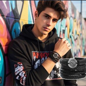 PULSERA ZENITH NOIR YIN YAN EQUILIBRIO Y PODER