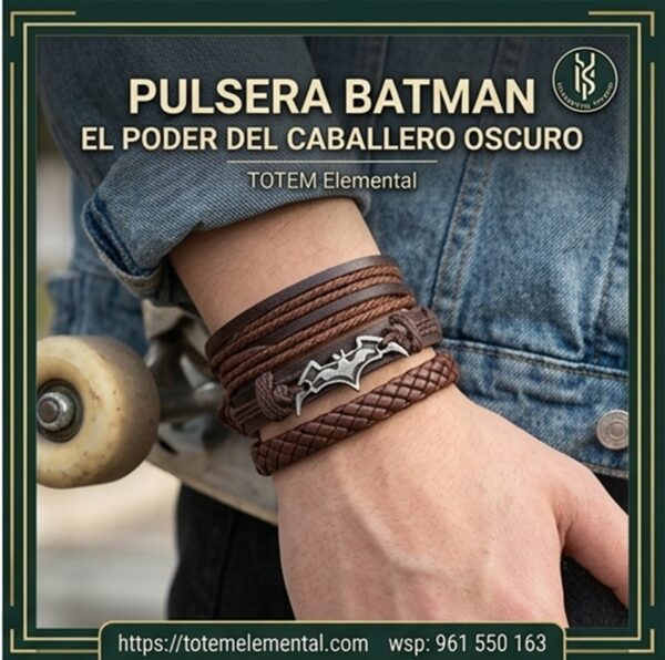 PULSERA BATMAN EL PODER DEL CABALLERO OSCURO 1