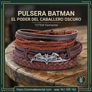 PULSERA BATMAN EL PODER DEL CABALLERO OSCURO PULSERA BATMAN EL PODER DEL CABALLERO OSCURO