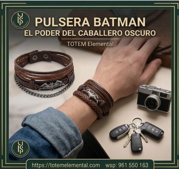 PULSERA BATMAN EL PODER DEL CABALLERO OSCURO 1