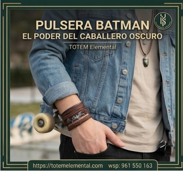 PULSERA BATMAN EL PODER DEL CABALLERO OSCURO 1