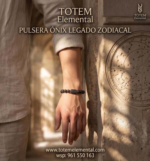 PULSERA ONIX ZODIACAL