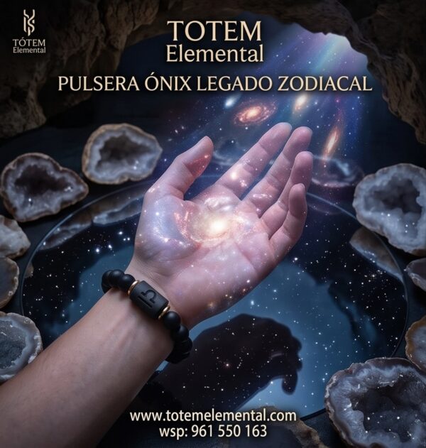 PULSERA ONIX ZODIACAL