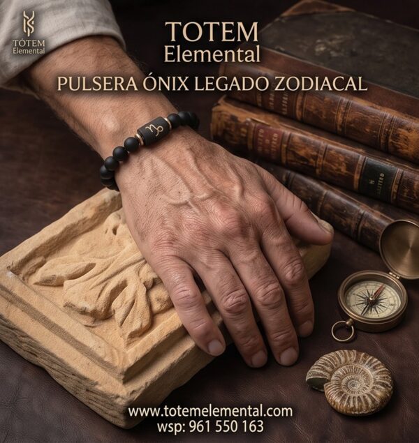 PULSERA ONIX ZODIACAL