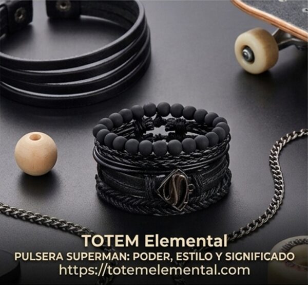 PULSERA SUPERMAN PODER ESTILO Y SIGNIFICADO 1