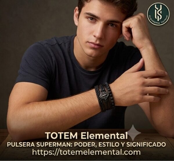 PULSERA SUPERMAN PODER ESTILO Y SIGNIFICADO 1