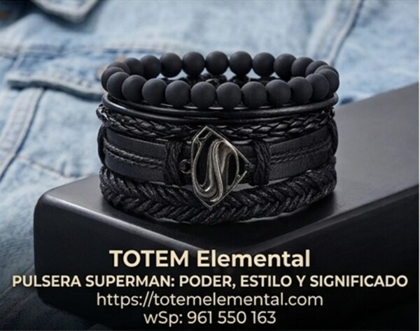PULSERA SUPERMAN PODER ESTILO Y SIGNIFICADO 1