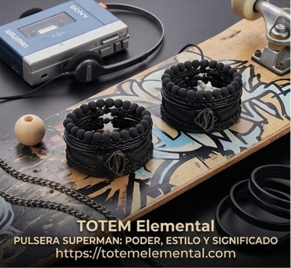 PULSERA SUPERMAN PODER ESTILO Y SIGNIFICADO 1