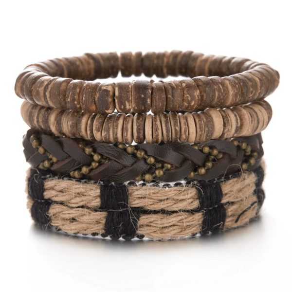 NUEVO PACK DE PULSERAS ARTESANALES – ESTILO RÚSTICO Y AUTÉNTICO