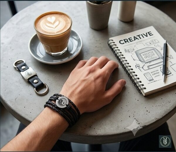 PULSERA ZENITH NOIR YIN YAN EQUILIBRIO Y PODER