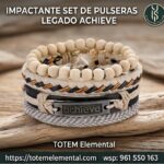 IMPACTANTE SET DE PULSERAS LEGADO ACHIEVE