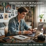 IMPACTANTE SET DE PULSERAS LEGADO ACHIEVE