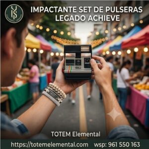IMPACTANTE SET DE PULSERAS LEGADO ACHIEVE