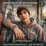 IMPACTANTE SET DE PULSERAS LEGADO ACHIEVE