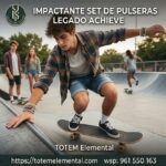 IMPACTANTE SET DE PULSERAS LEGADO ACHIEVE