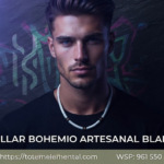 COLLAR BOHEMIO ARTESANAL BLANCO