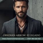 COLLAR OBSIDIAN ARROW EL LEGADO