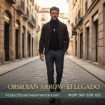 COLLAR OBSIDIAN ARROW EL LEGADO