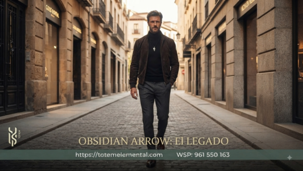 COLLAR OBSIDIAN ARROW EL LEGADO