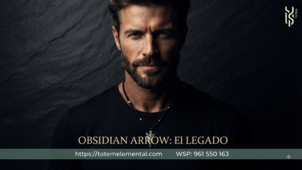 COLLAR OBSIDIAN ARROW EL LEGADO