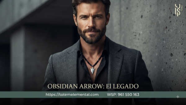 COLLAR OBSIDIAN ARROW EL LEGADO