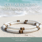 COLLAR BOHEMIO ARTESANAL BLANCO