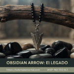COLLAR OBSIDIAN ARROW EL LEGADO