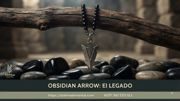 COLLAR OBSIDIAN ARROW EL LEGADO