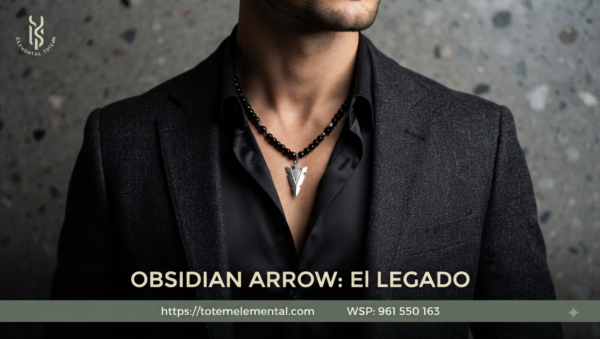 COLLAR OBSIDIAN ARROW EL LEGADO