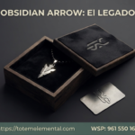 COLLAR OBSIDIAN ARROW EL LEGADO