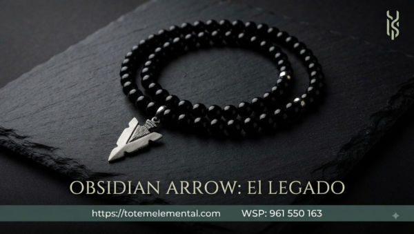 COLLAR OBSIDIAN ARROW EL LEGADO