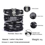 Pulsera de Cuero con Búho – Estilo, Protección y Energía en un Solo Accesorio