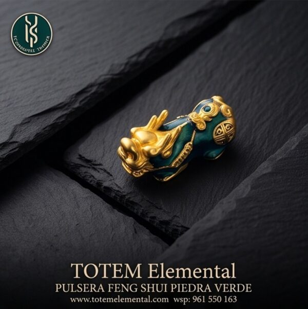 PULSERA FENG SHUI PIEDRA VERDE