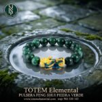 PULSERA FENG SHUI PIEDRA VERDE