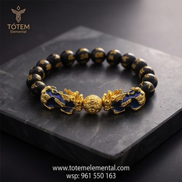 PULSERA FENG SHUI PIXIU DORADO