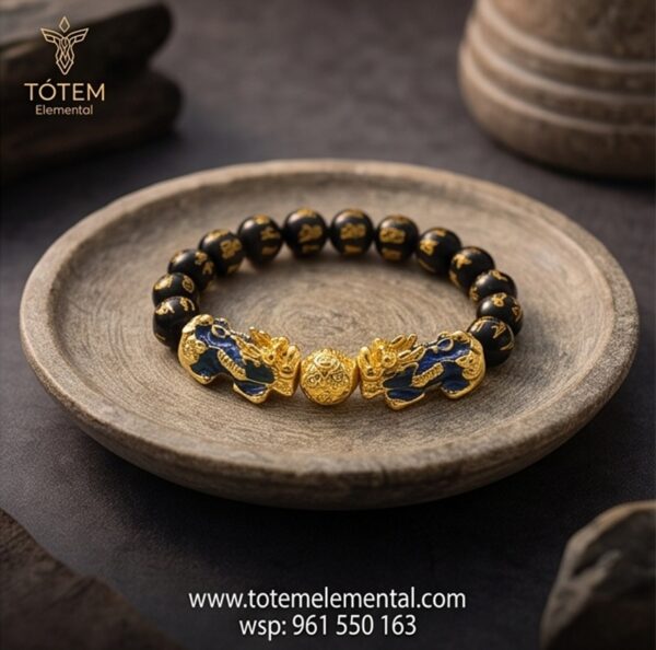 PULSERA FENG SHUI PIXIU DORADO