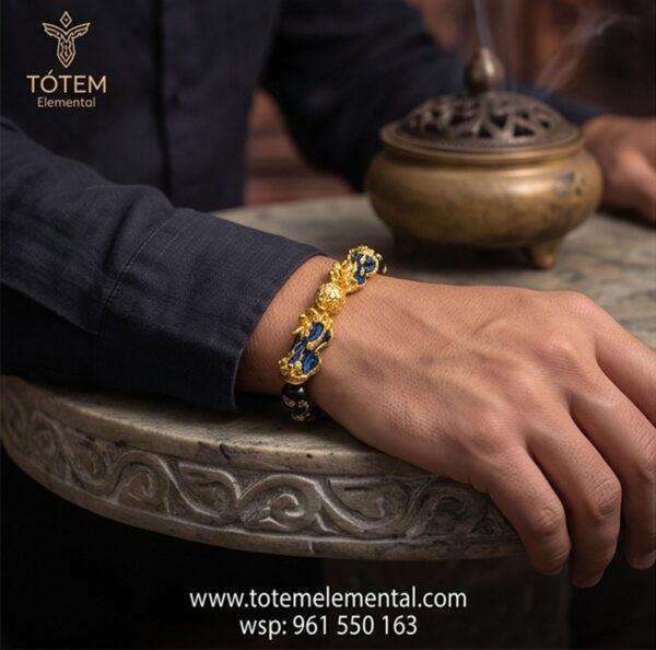 PULSERA FENG SHUI PIXIU DORADO