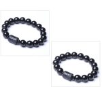Fortalece tu energía y eleva tu presencia con esta imponente Pulsera de Ónix Negro, adornada con un cilindro grabado con un dragón, símbolo de poder, fuerza, liderazgo y buena fortuna en la cultura oriental.