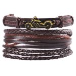 Usa un título claro y descriptivo que incluya palabras clave relevantes — por ejemplo: “Pulsera de cuero boho-rock con charm metálico — accesorio unisex”. Esto ayuda a que la página sea fácilmente encontrada por quienes buscan pulseras de cuero, accesorios rockeros, joyería boho, etc.