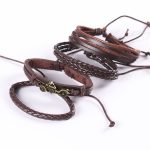 Usa un título claro y descriptivo que incluya palabras clave relevantes — por ejemplo: “Pulsera de cuero boho-rock con charm metálico — accesorio unisex”. Esto ayuda a que la página sea fácilmente encontrada por quienes buscan pulseras de cuero, accesorios rockeros, joyería boho, etc.