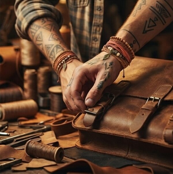PULSERA ARTESANAL TOTEM–PODER TRIVAL