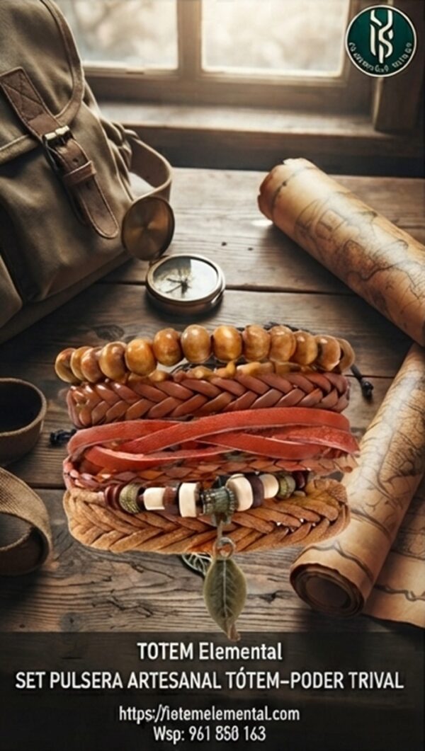 PULSERA ARTESANAL TOTEM–PODER TRIVAL