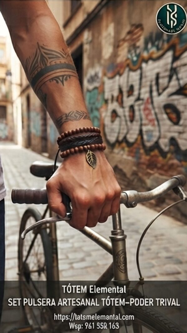 PULSERA ARTESANAL TOTEM–PODER TRIVAL