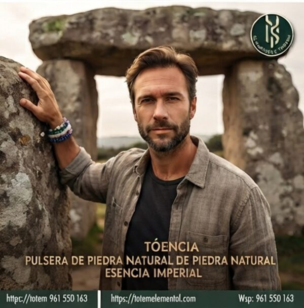 PULSERA PIEDRA NATURAL ESENCIA IMPERIAL