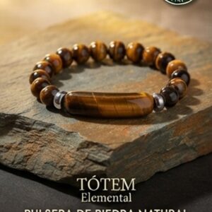 PULSERA DE CUARZO23 PULSERA PIEDRA NATURAL ESENCIA IMPERIAL