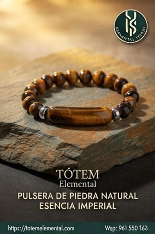 PULSERA PIEDRA NATURAL ESENCIA IMPERIAL
