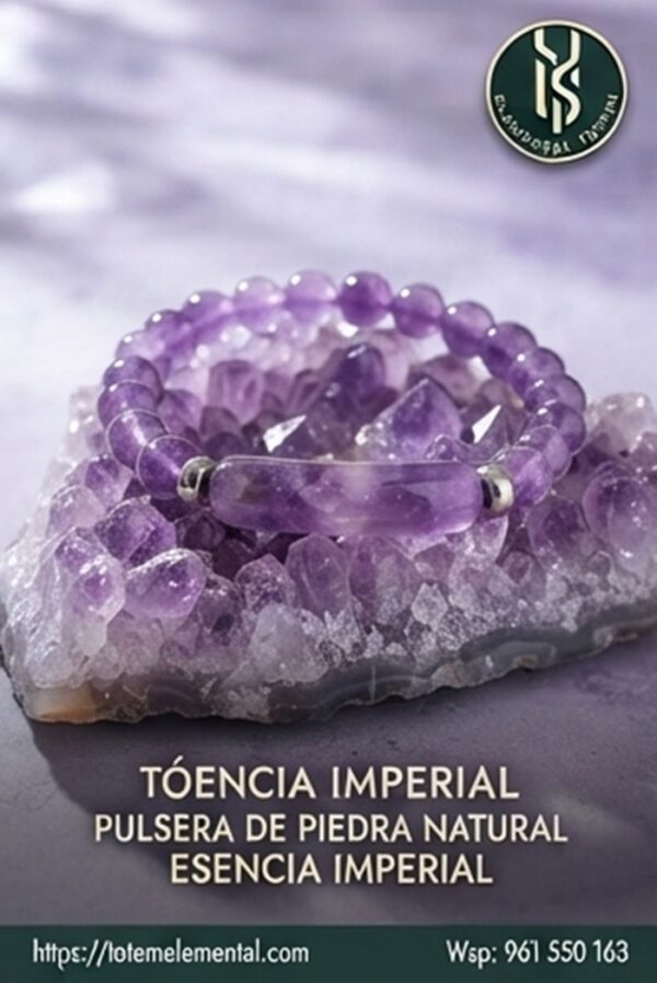 PULSERA PIEDRA NATURAL ESENCIA IMPERIAL