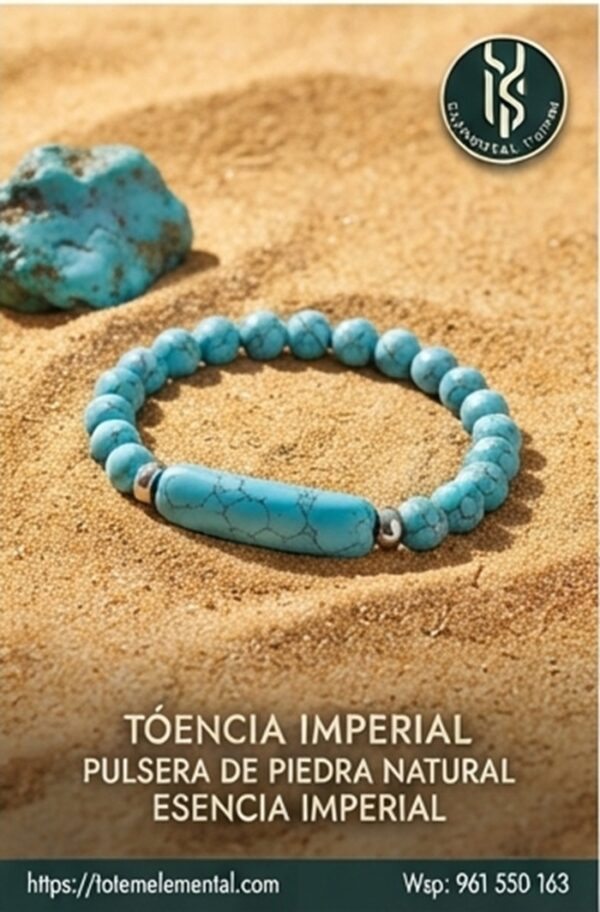 PULSERA PIEDRA NATURAL ESENCIA IMPERIAL