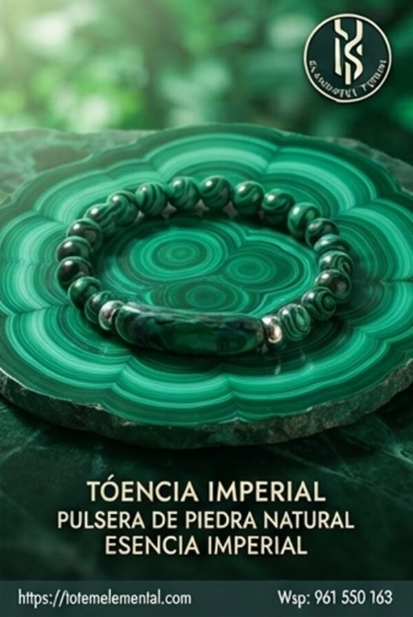 PULSERA PIEDRA NATURAL ESENCIA IMPERIAL