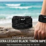 PULSERA LEGADO BLACK: TIMÓN IMPERIAL